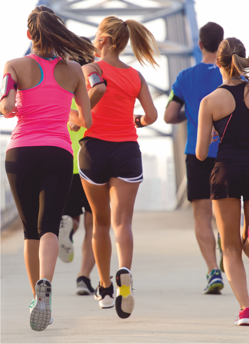 running